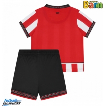 Sheffield United Hjemmedraktsett Barn 2025-26 Kortermet (+ Korte bukser)